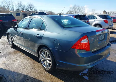 2012 Ford Fusion Sel из США, поврежденный, VIN 3FAHP0JA8CR319808